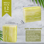 Simple Scents Australia Lemongrass Scented Natural Soap Bars, 3.5oz - Image 6