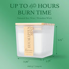 Eucalyptus Mint Scented Candle, 7.04oz 40 Hour Burn, Natural Soy Wax - Image 7