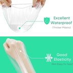 Tissue Box With Dispenser Disposable Shower Caps 200pcs Hair Processing Clear - Image 7