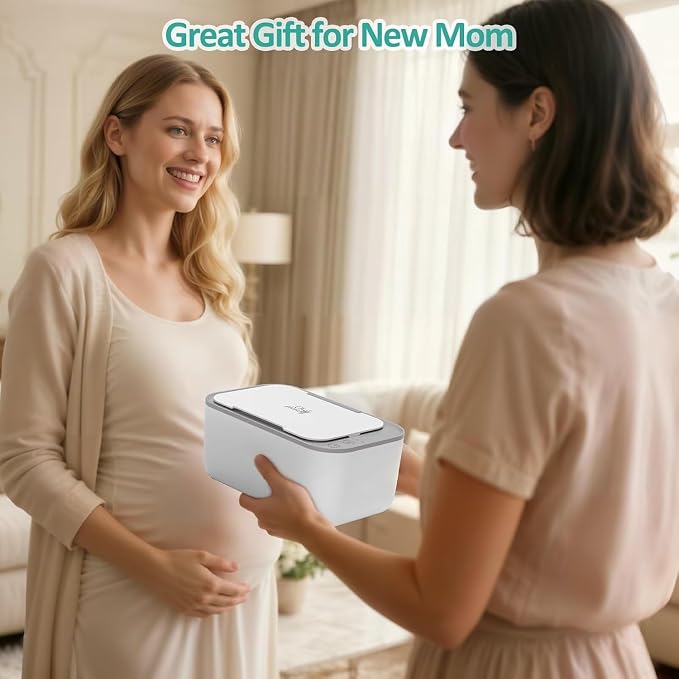 Chefhandy Baby Wipe Warmer, 3-Level Temperature Control, Silent & Even Heating - Image 9