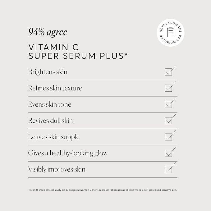 Naturium Vitamin C Super Serum Plus, Smoothing Face Care, plus Retinol - Image 6