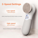 Face Scrubber with 3 Brush Heads & 2 Speeds - Image 2