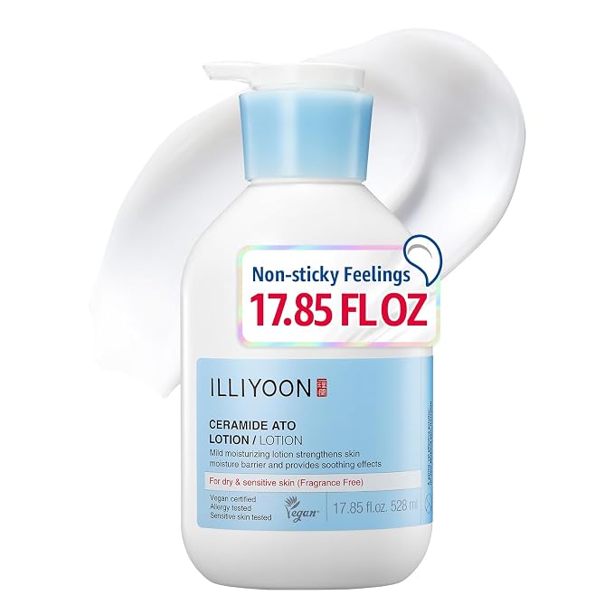 ILLIYOON Ceramide Ato Lotion 528ml | Daily Moisturizing Lotion by ILLIYOON