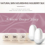 Adjustable Silk Sleep Mask for Custom Comfort | 3D Contour & Blackout Nose Wing - Image 2