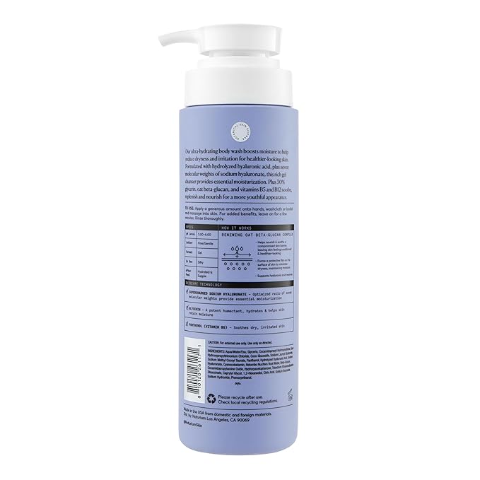 Naturium The Booster Hyaluronic Acid Body Wash, Hydrating & Moisturizing plus - Image 2
