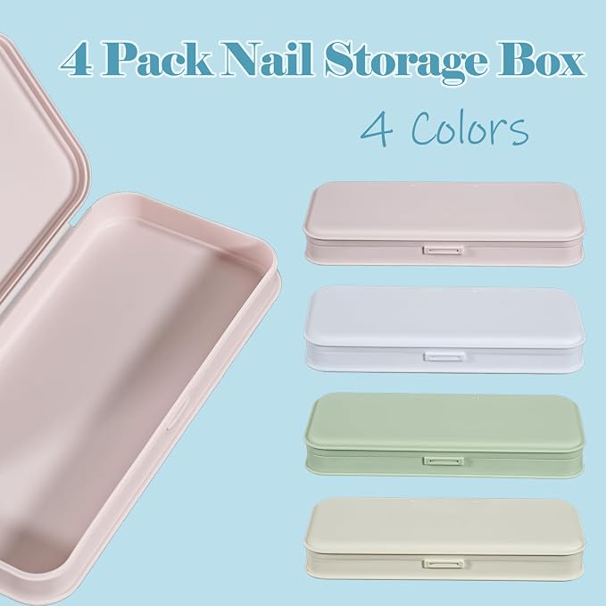 4 Pieces Plastic Storage Personal Box - Image 4
