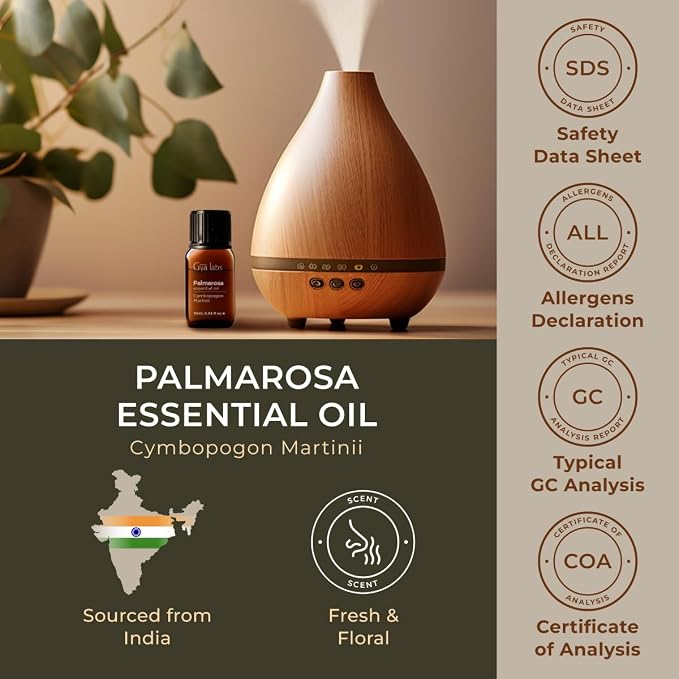100% Pure Palmarosa Essential Oil - Image 6