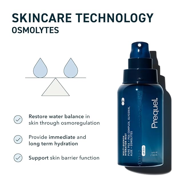 Prequel Skin Multi-Quench Hydration Mist – Moisturizing Face Spray - Image 3