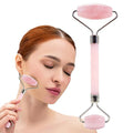 Rose Quartz Face Roller by PlumBeauty