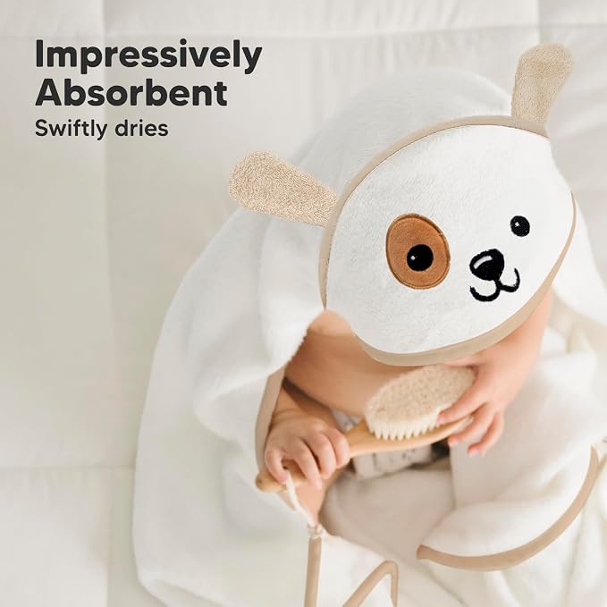 KeaBabies Hooded Baby Towel for Newborn - Image 5