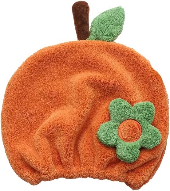 Hair Drying Towel for Kids Girls, Cute Cartoon Absorbent Quick Drying Bath Wrap by ShowerCaps