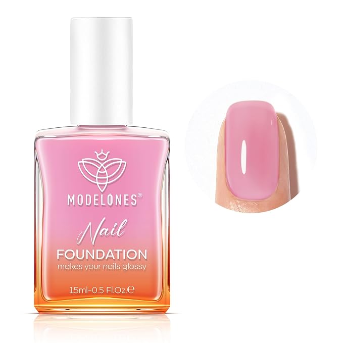 modelones Nail Strengthener Jelly Purple Pink Nail Repair by MODELONES