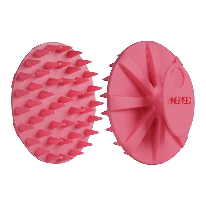 INNERNEED Scalp Massager Shampoo Brush, Wet & Dry Manual Scalp Care Head - Image 7