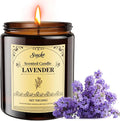 Lavender Scented Candles, 7oz Soy Wax Candle, Long Lasting Aromatherapy Jar by SVECKE