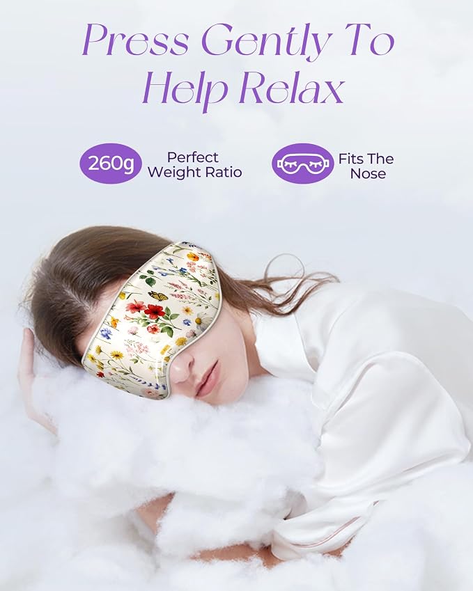 Miss Adola Silk Weighted Eye Mask - Image 6