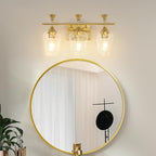 Bathroom Light Fixtures, Brushed Gold Vanity Lights - Image 9