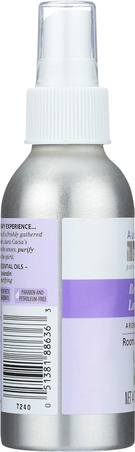 Aura cacia Relaxing Lavender Aromatherapy Room & Body Mist 4 Oz - Image 4