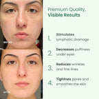 PLANTIFIQUE Jade Roller & Gua Sha Set – Real Jade Facial Tools - Image 2