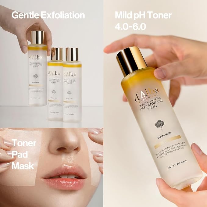 d’Alba Italian White Truffle First Aromatic Toner, Vegan Skincare, Gentle - Image 5