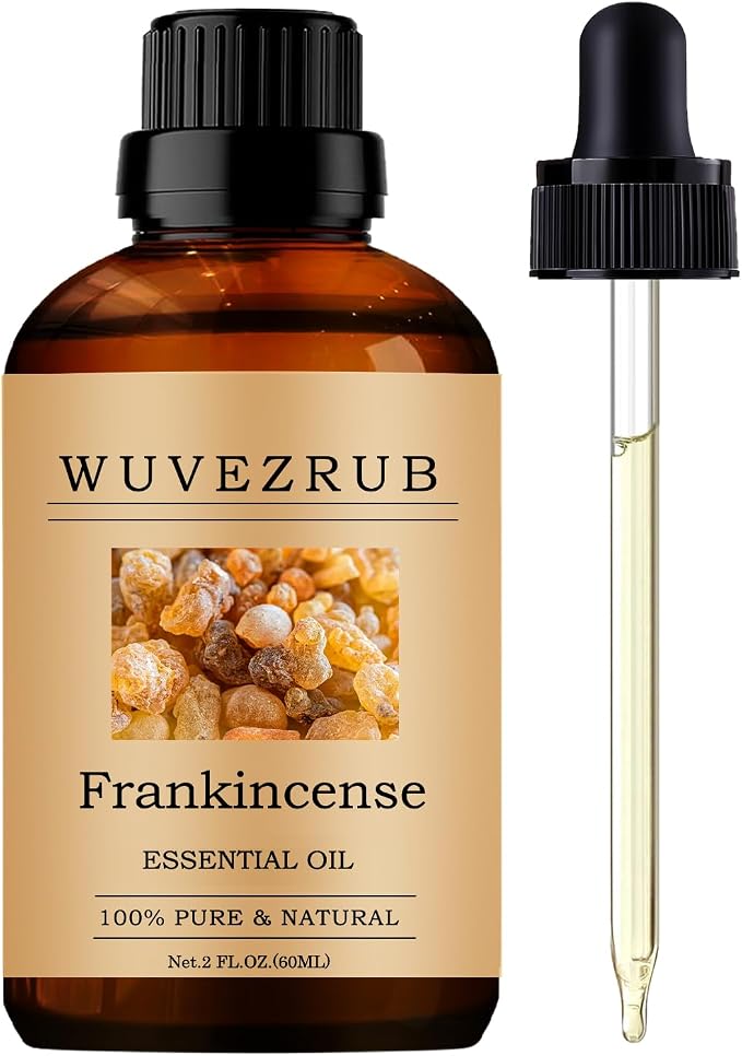 Frankincense Essential Oils, 60ML Pure and Natural Essential Oil by WUVEZRUB