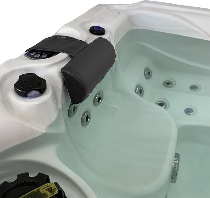 Poolzilla Universal Black Spa Pillow, Made of Soft Foam - Image 4