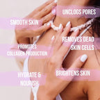 Blueberry Body Scrub, Pure Organic Face Exfoliant - Image 4