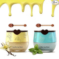 2PCS Bee Lip Balm Honey Pot, Fruit Moisturizing Propolis Lip Mask, Lip Mask by Charm+Kiss