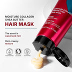 Collagen Shea Butter Hair Mask Deep Repair Conditioning Moisture Collagen Shea - Image 4