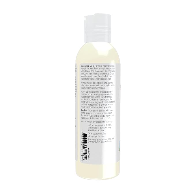NOW Foods Solutions, Shea Nut Oil, Scalp and Hair - Image 3