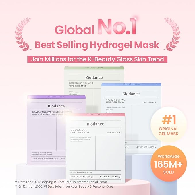 BIODANCE Bio-Collagen Real Deep Mask, Hydrating Overnight Hydrogel Face Mask - Image 2