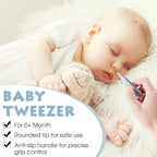 Baby Nail Clippers Set with Cute Case, Infant Fingernail and Toenail File Kit - Image 5