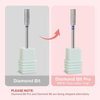 MelodySusie 4mm Barrel Shape Cuticle Clean Nail Drill Bit 3/32'', Professional - Image 3