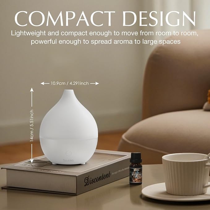 SALKING Essential Oil Diffuser, 100ml Small Aromatherapy Diffuser - Image 5