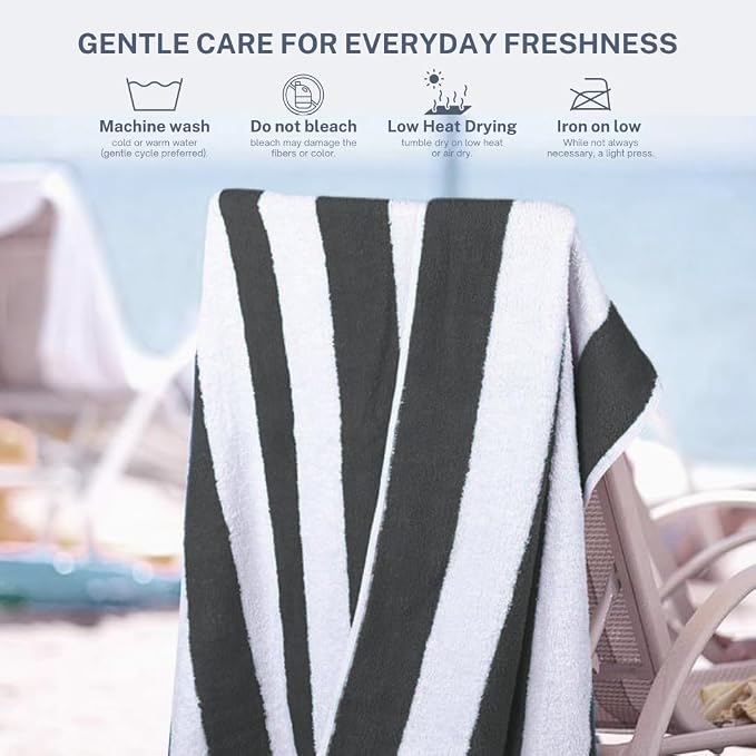 Cotton Turkish Beach Towel - Image 6