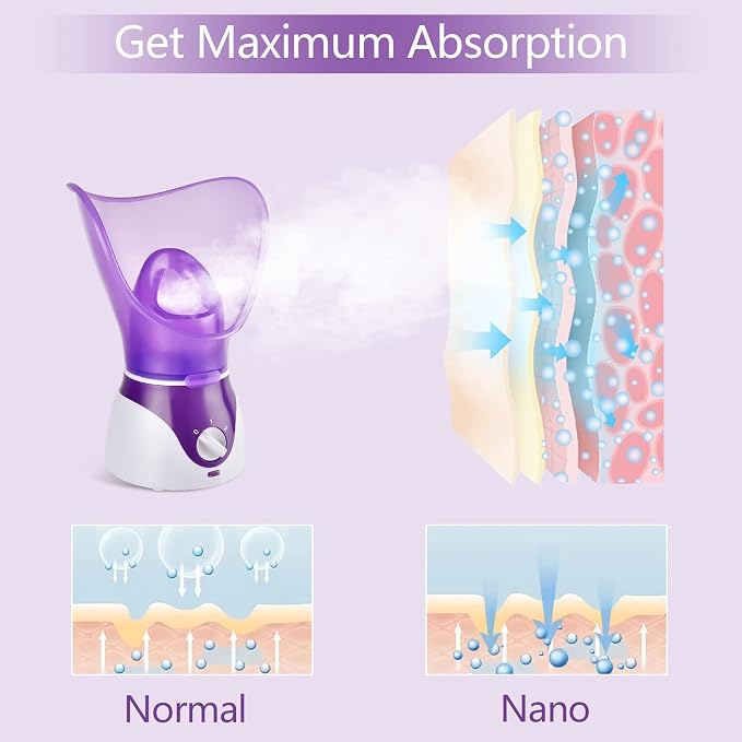 Facial Steamer - Nano Ionic Face Steamer - Image 3
