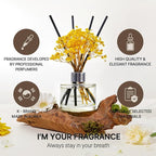 COCODOR Preserved Flower Reed Diffuser/Freesia&Pear/6.7oz/1Pack / Home - Image 2