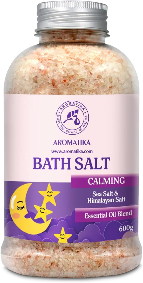 Calming Bath Salts 21.16 Oz by Aromatika