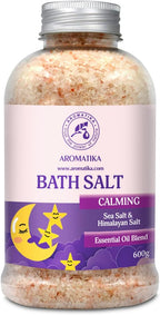 Calming Bath Salts 21.16 Oz by Aromatika