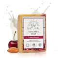 Goat Milk Soap Bar, Cherry Almond by WayNatural