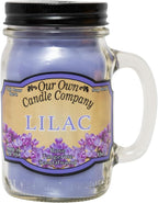 Our Own Candle Company, Lilac Scented Mason Jar Candle, 100 Hour Burn Time by OurOwnCandleCompanycandles