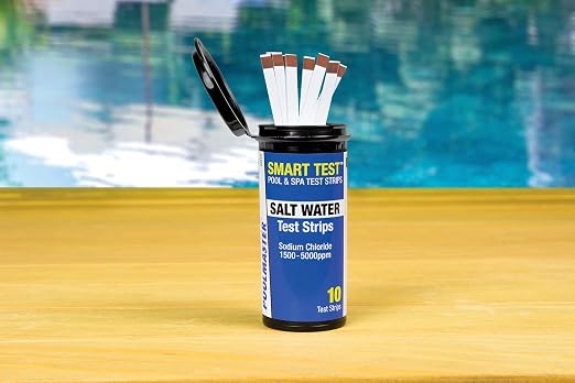 Poolmaster Salt Water Swimming Pool and Spa Water Chemistry Testing Strips by Poolmaster