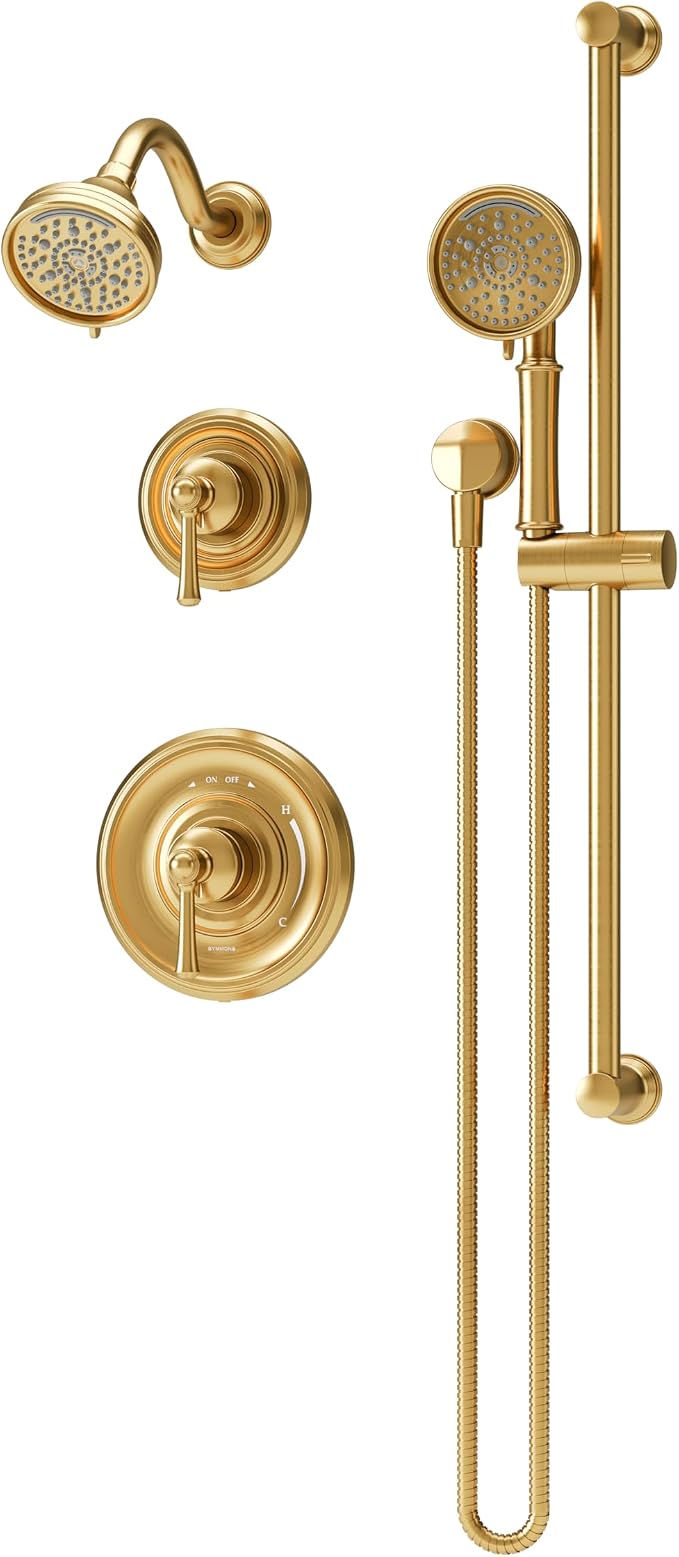Symmons Braston HydroMersion Double Handle Shower Trim Kit by Symmons