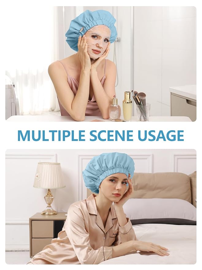 Years calm Reusable Waterproof Shower Caps - Image 9