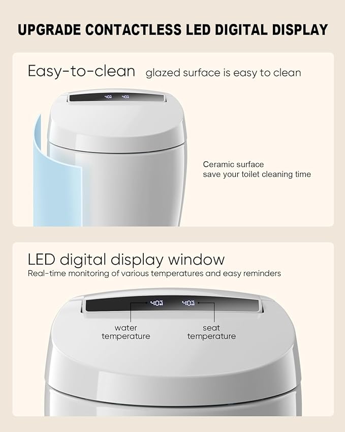 TDH Smart Toilet, Tankless Toilets - Image 2