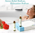 Aromatherapy Essential Oils Roll On Set, Natural Pre-diluted Blend Oils - Image 7