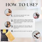 Exfoliating Washcloth Face & Body Scrub Towel - Image 7