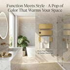 Electric Towel Warmer, Heated Towel Rack - Image 7