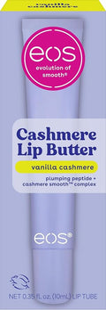 eos Cashmere Lip Butter – Vanilla Cashmere, Smoothing Lip Mask & Moisturizer by eosproducts