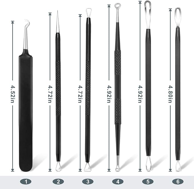 Blackhead Remover Pimple Popper Tool Kit - Image 3
