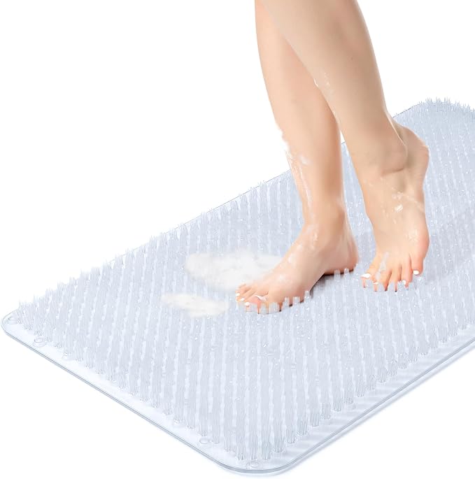 OTHWAY Non Slip Grassy Bathtub Mat : 27.5X15.7 inches Sturdy But Soft Bath by OTHWAY